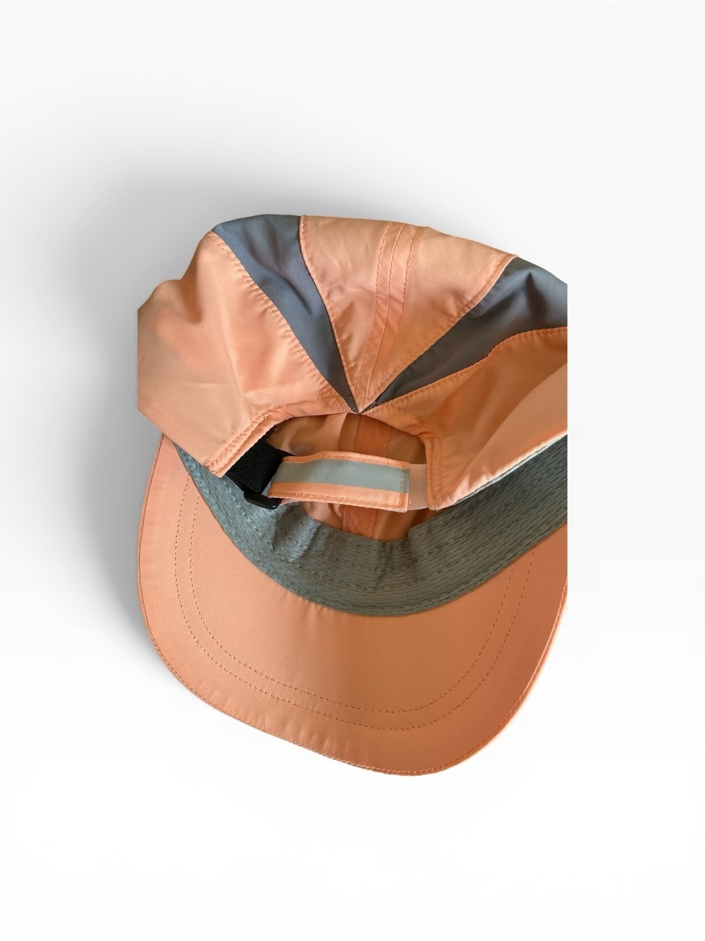 Merrell Steadfast 2.0 Hat Peach Nectar and Gray Lightweight Running Cap NWT - Picture 4 of 6